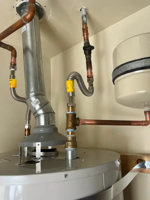 Water heater installation and plumbing repair in Riddlesburg